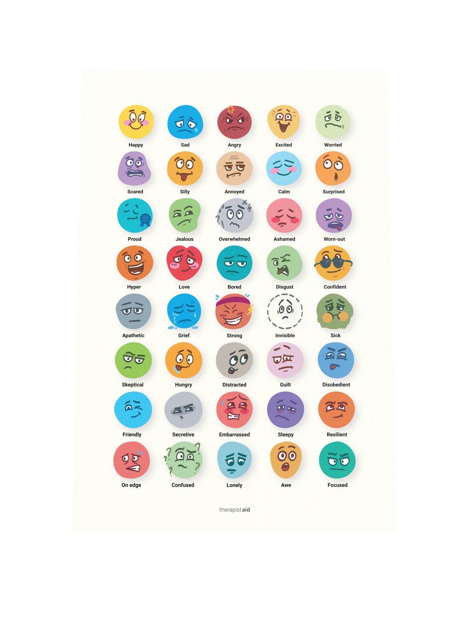 Feelings Faces poster product image (1)