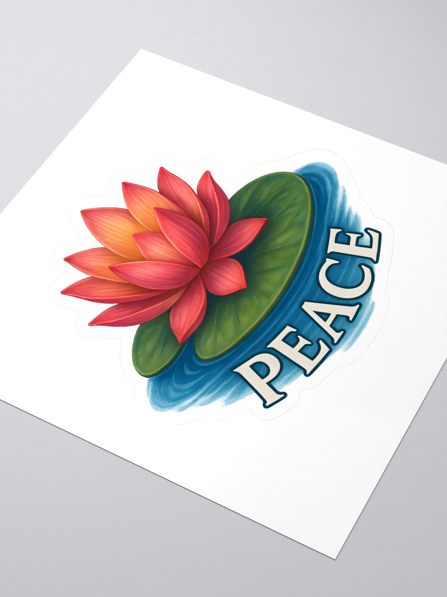 lotus sticker product image (3)