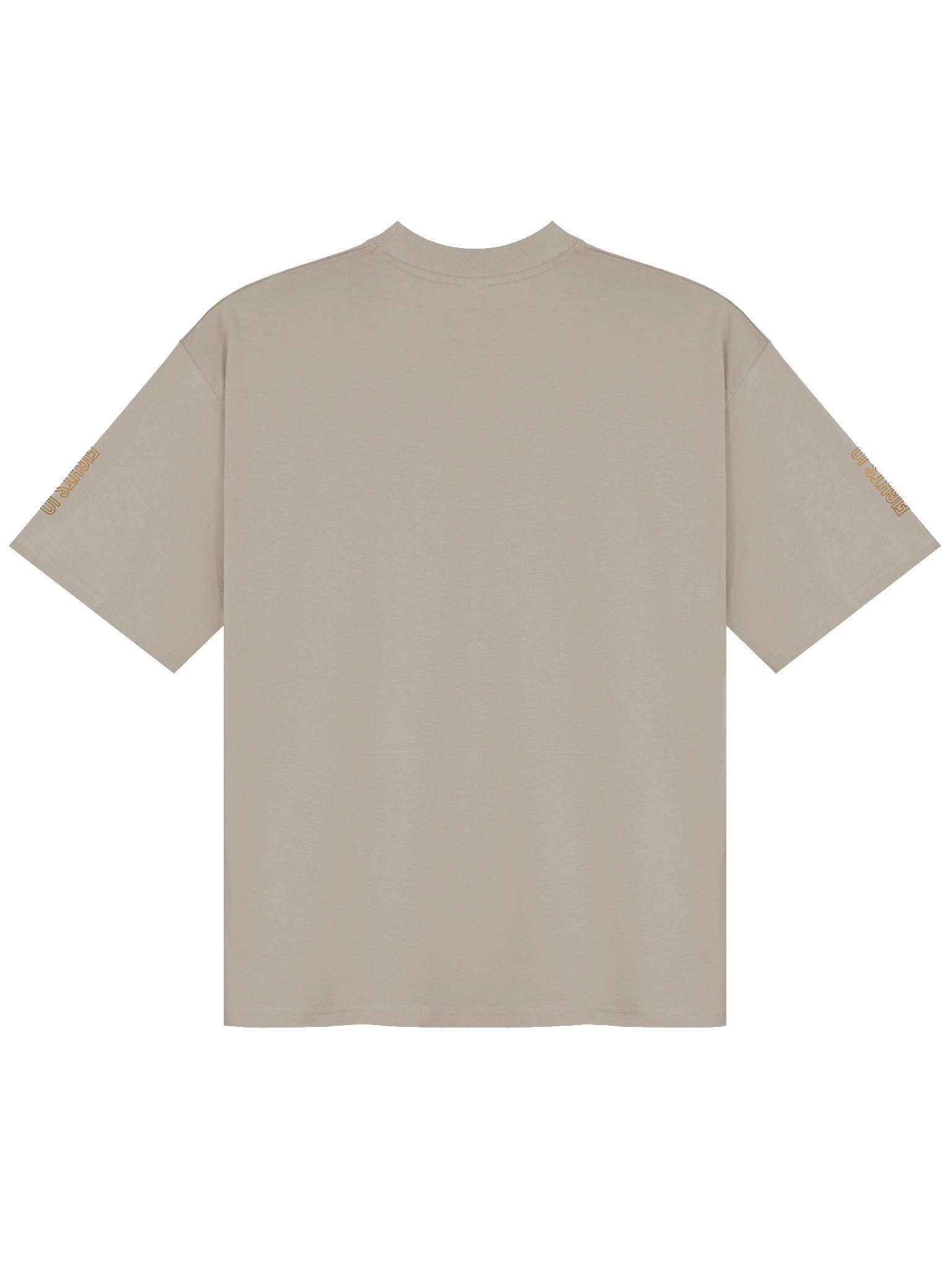 HALOGEN Sandstone/Gold Oversize Tee product image (2)