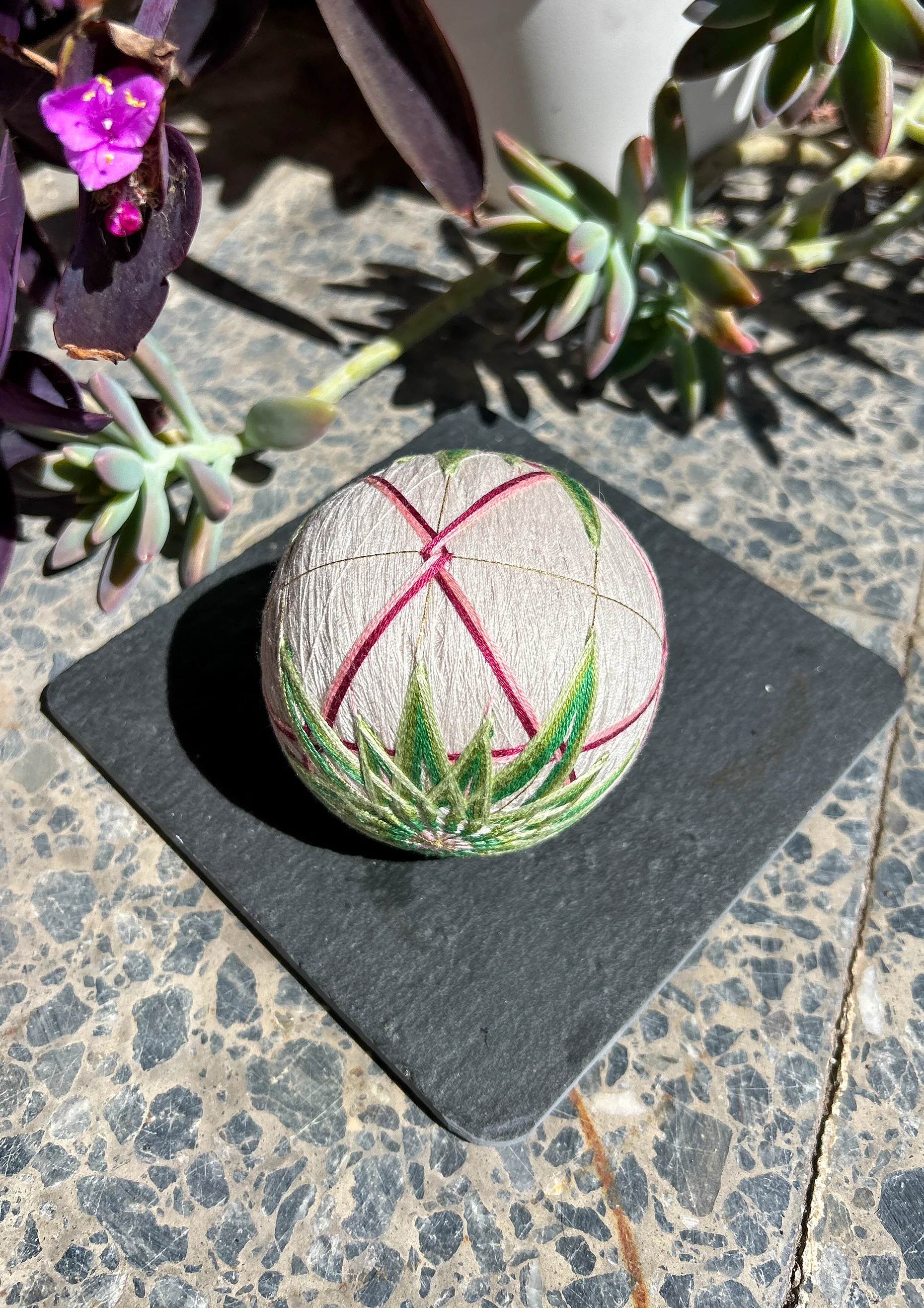 Temari | Chrysanthemum Green product image (2)