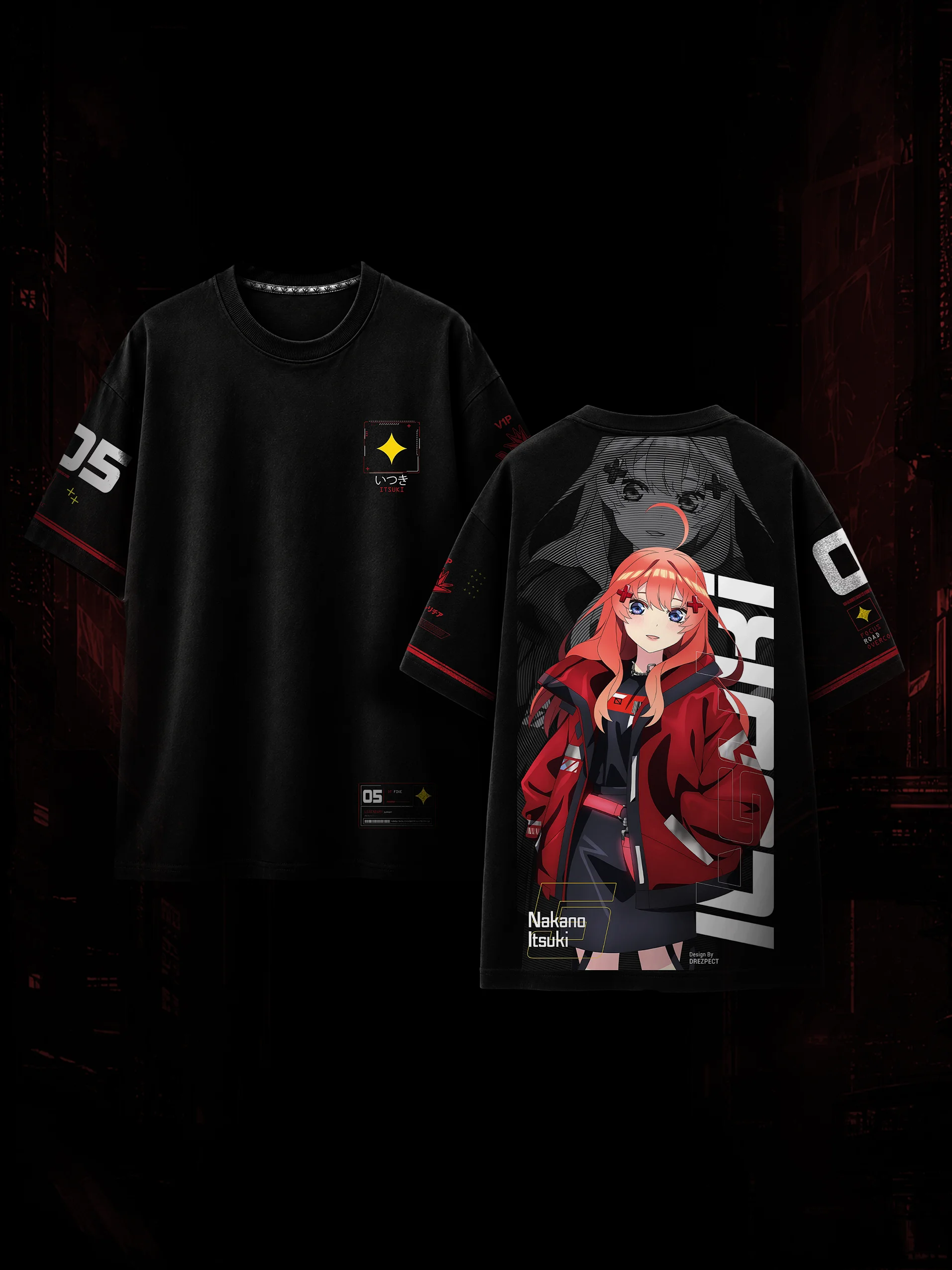 Itsuki Nakano Heavyweight Oversize Tee (240 GSM) product image (3)