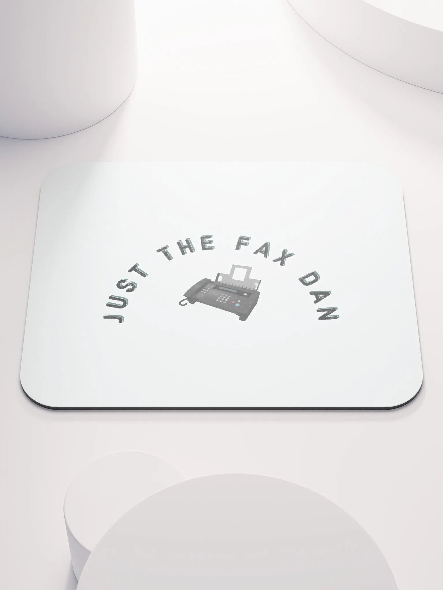 Just The Fax Mouse Pad product image (1)