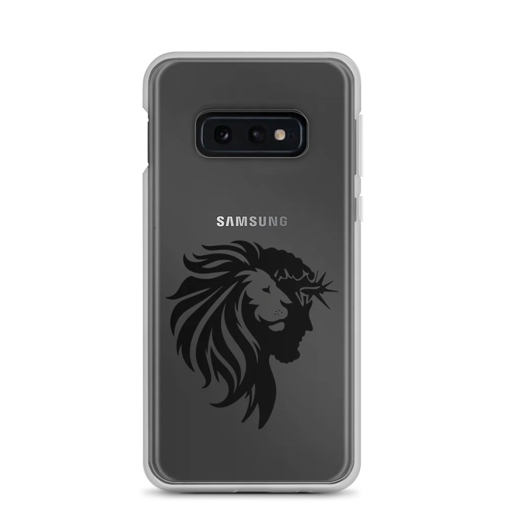 Sleek Matte Black Samsung® Clear Case product image (3)