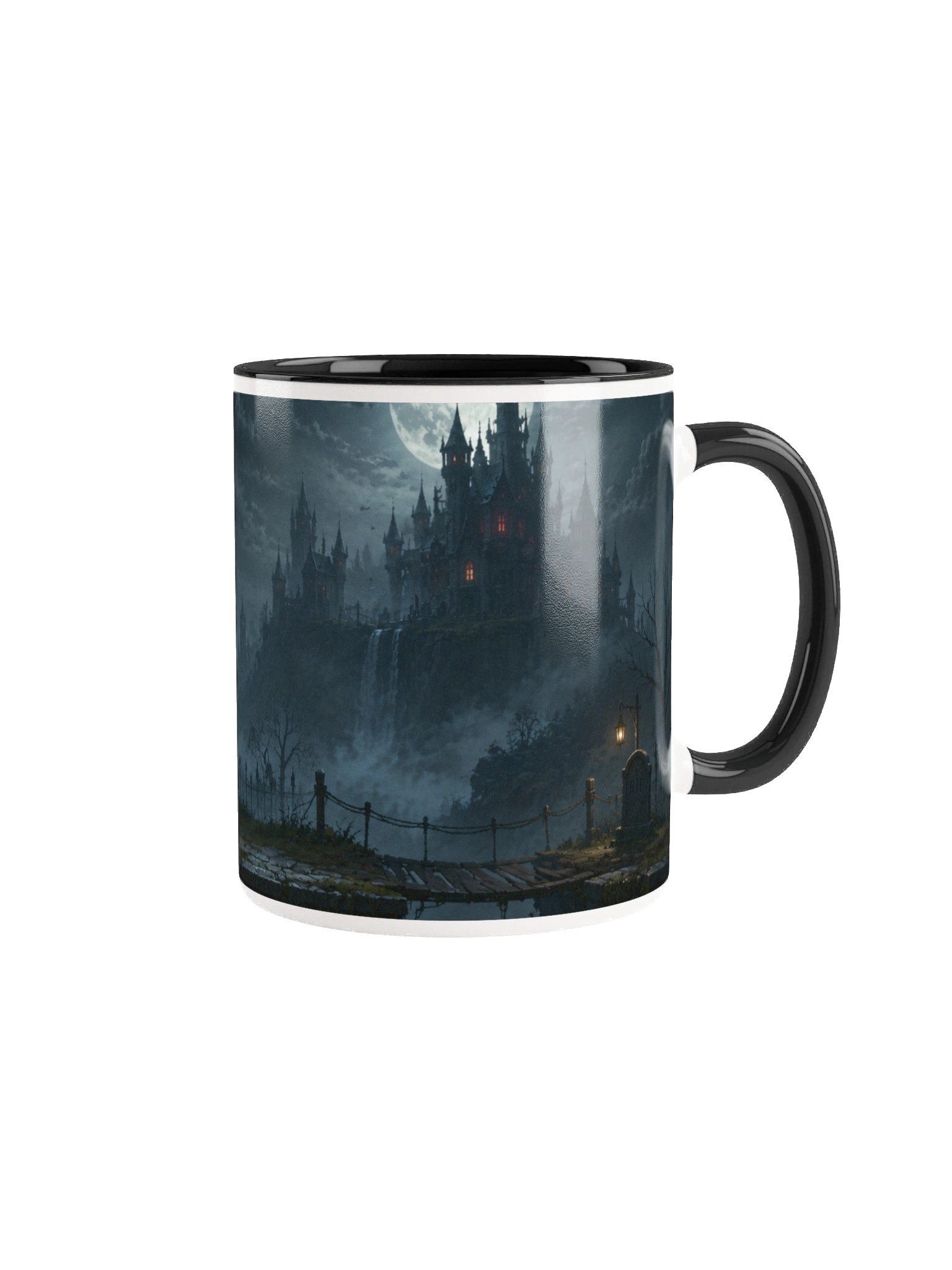 Moonlit Castle Spooky Fantasy Mug product image (2)