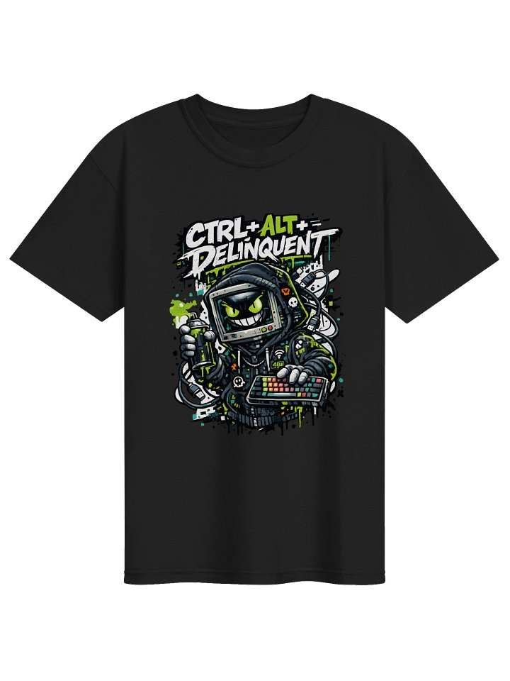 CTRL + ALT + DELINQUENT GRAPHIC T-SHIRT