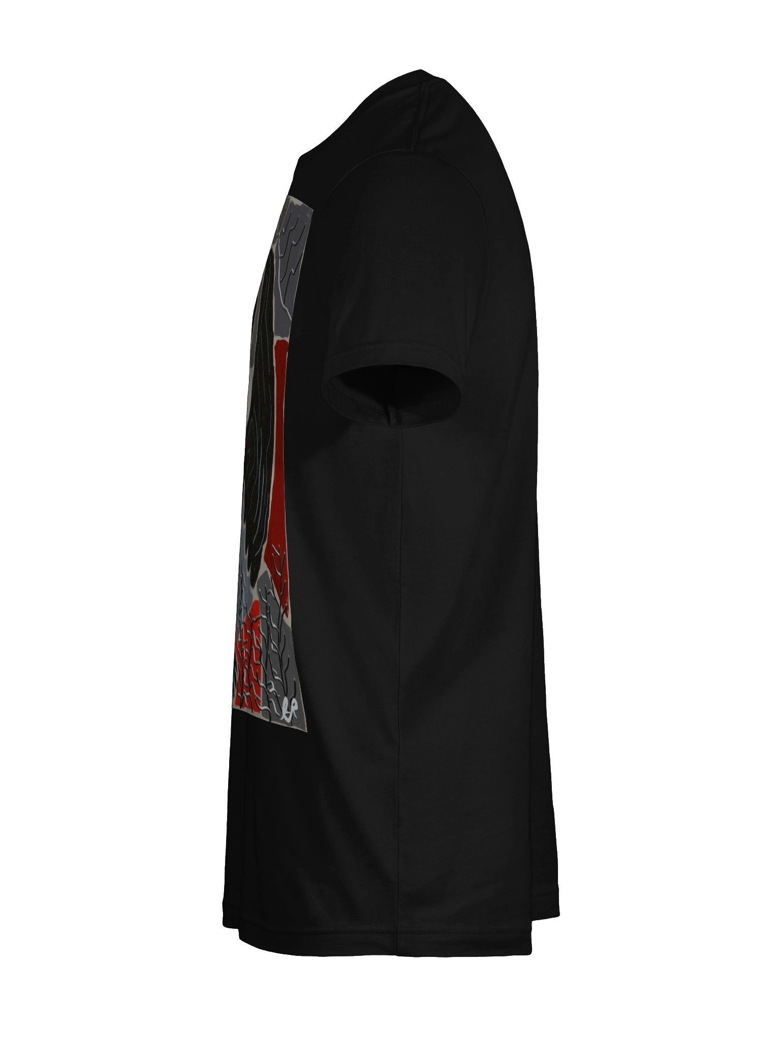 Red-Eyed Abstract Mothman Creature Tee product image (9)