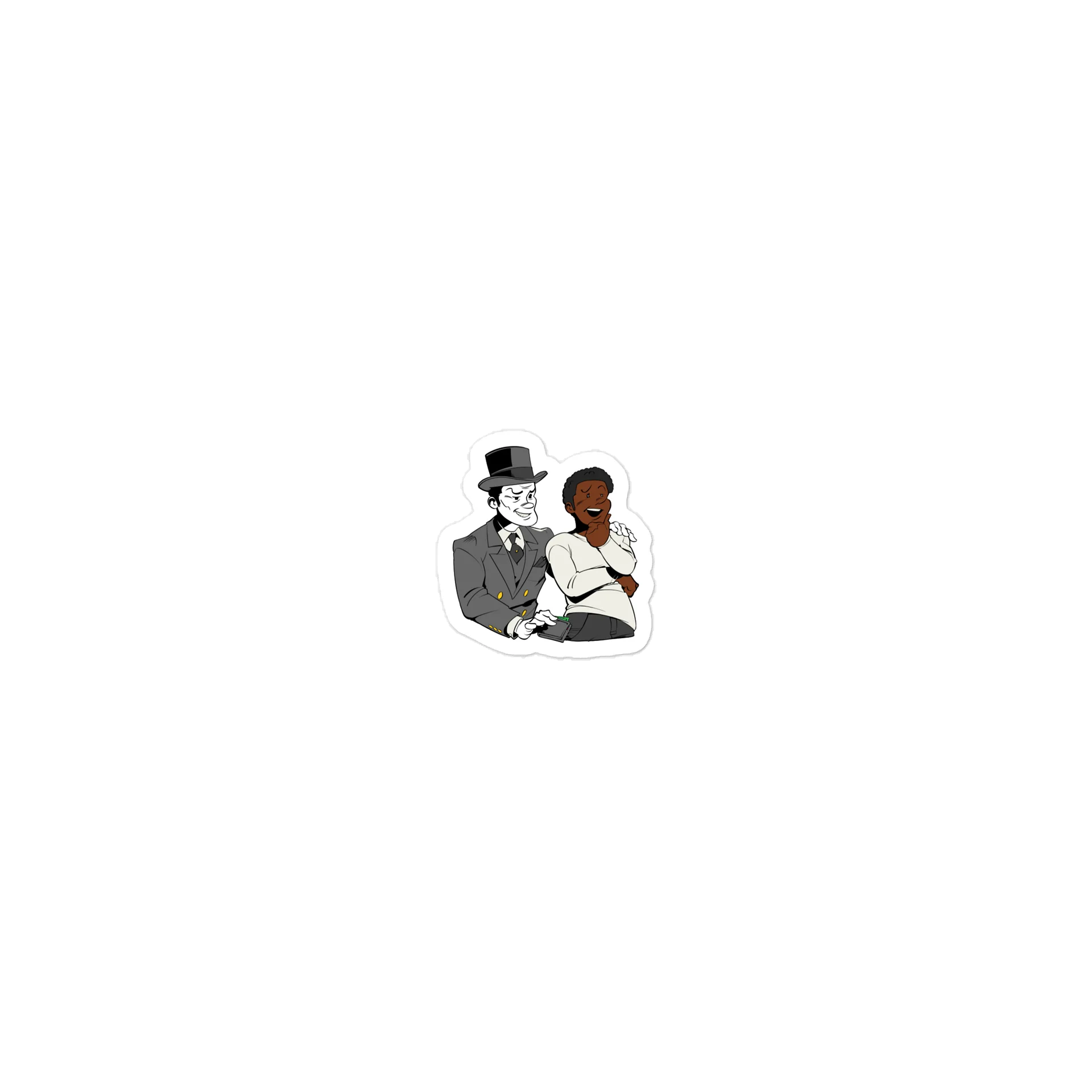 The Scammers Club "Wishful Thinking" Sticker product image (1)