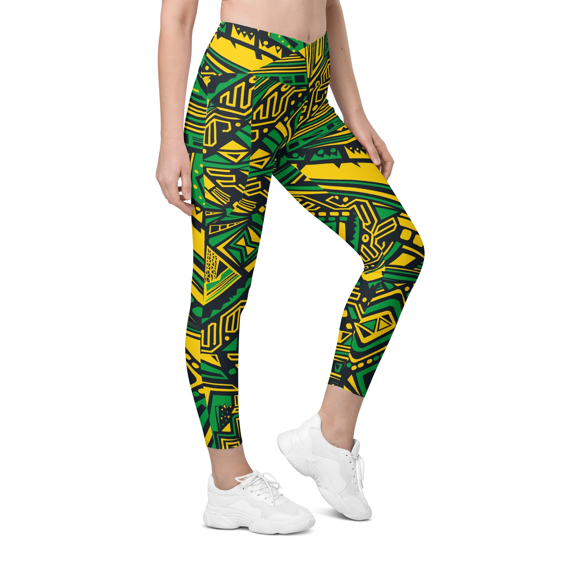 Geometric Fusion Crossover Leggings product image (4)