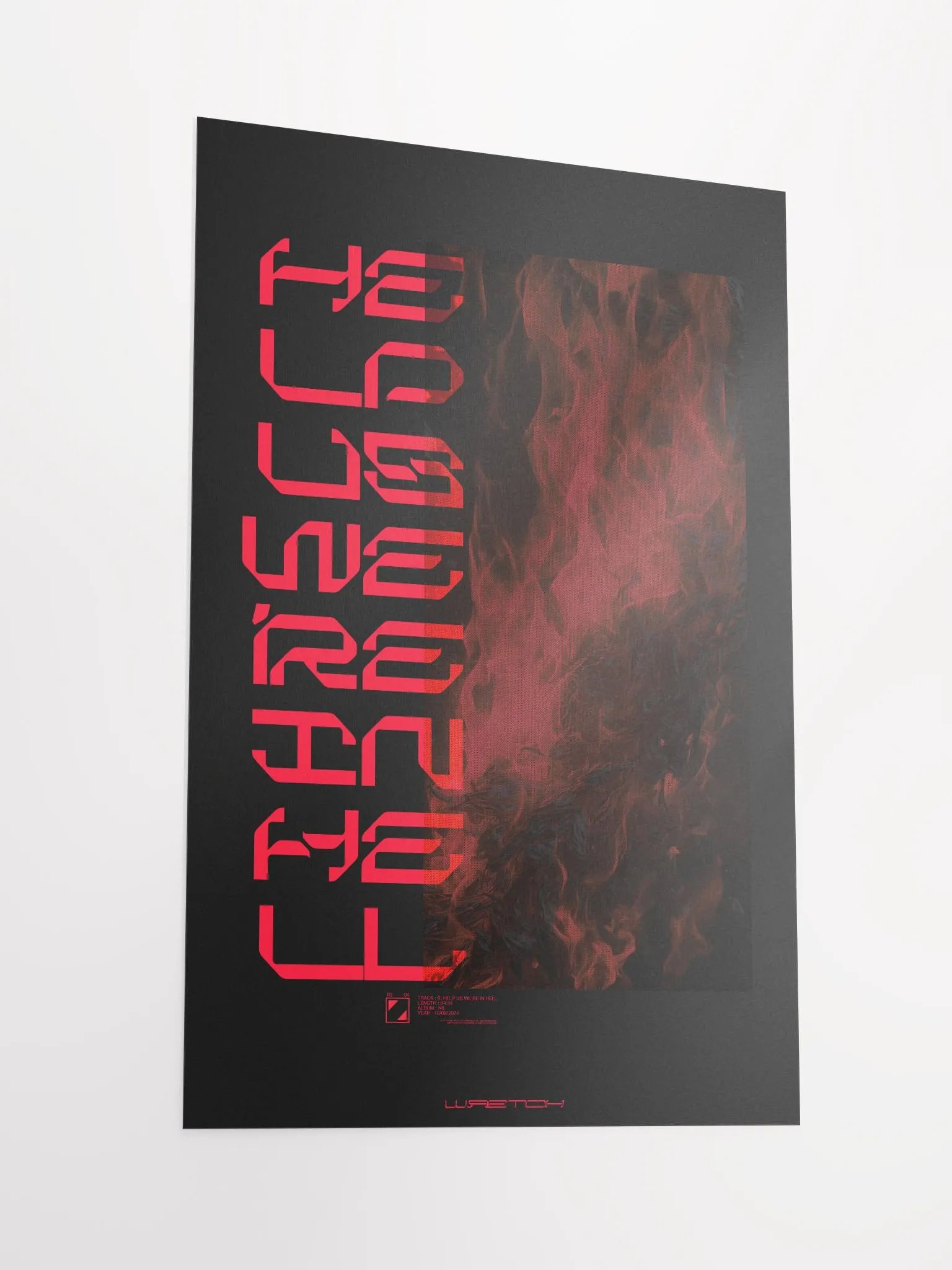 Help Us We're In Hell Print product image (2)