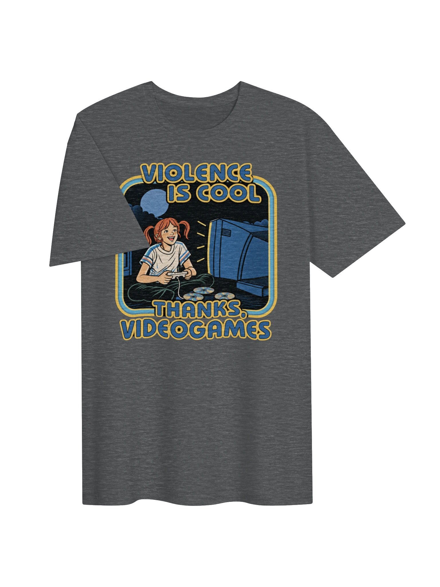 GTA 6 Cal Hampton Violence Is Cool Unisex T-Shirt product image (3)