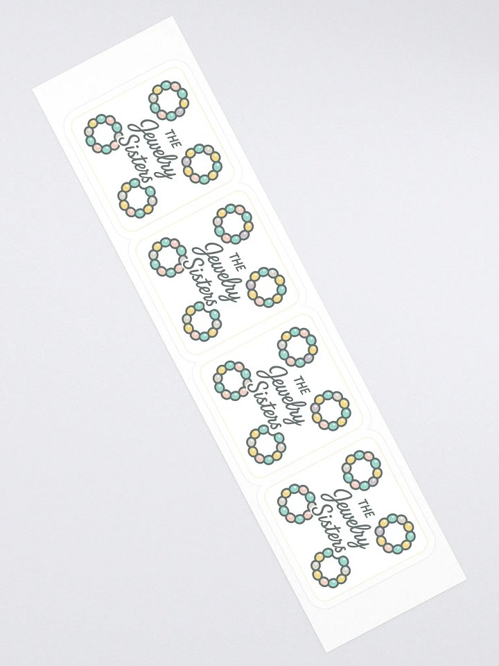 Jewelry Sisters Kiss Cut Stickers (Set of 4) product image (2)