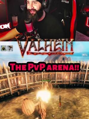 Valheim PvP and arena building gameplay. I built a PvP arena and put it to the test. The building and PvP in this game is amazing with friends! Drop a follow for more of this survival game! #valheim #survivalgame #pvp #building #gameplay 