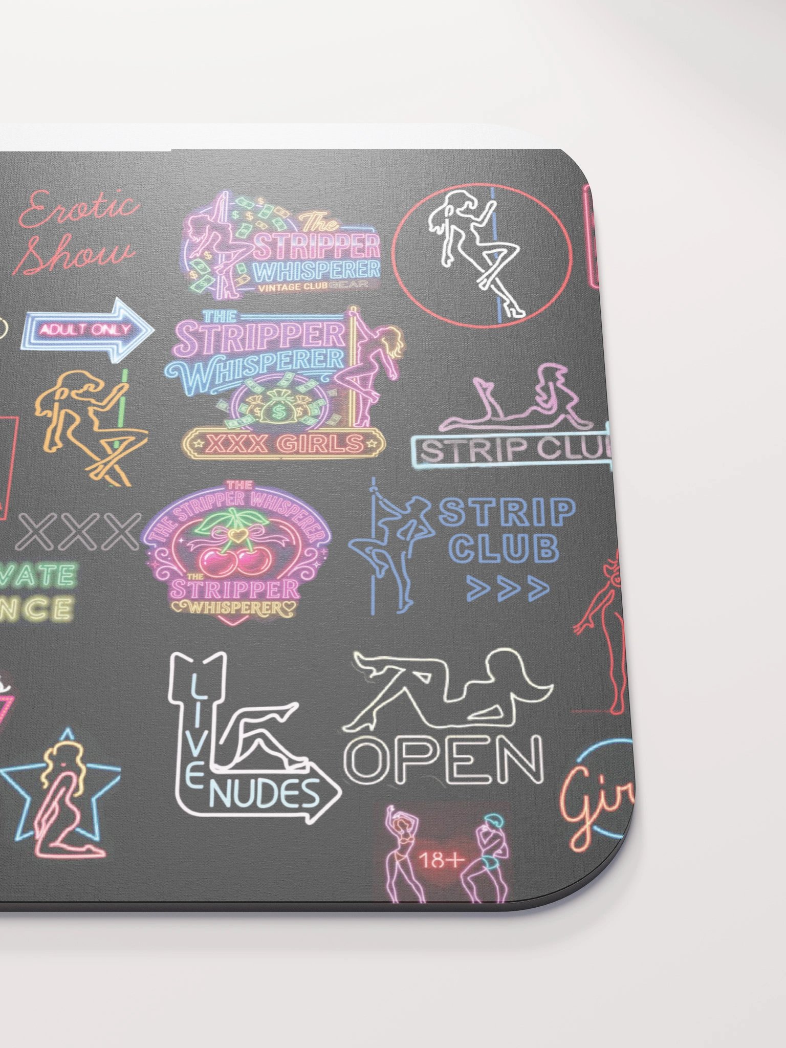 the neon sign mousepad product image (5)