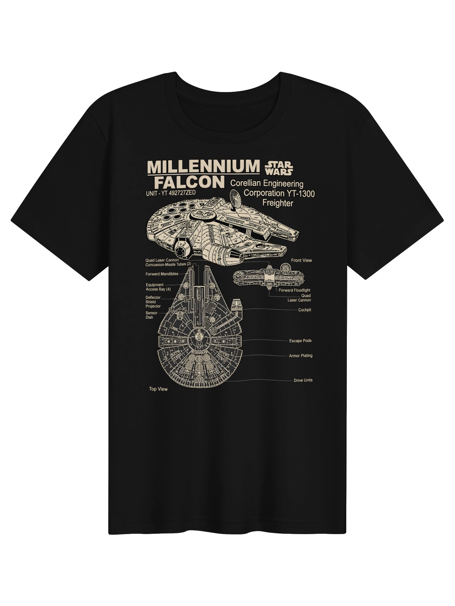 Millennium Falcon Technical Blueprint product image (3)