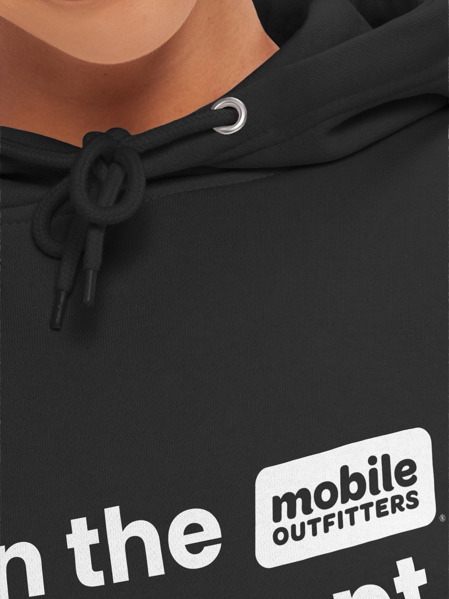 Join the MOvement Hoodie - White Print product image (7)