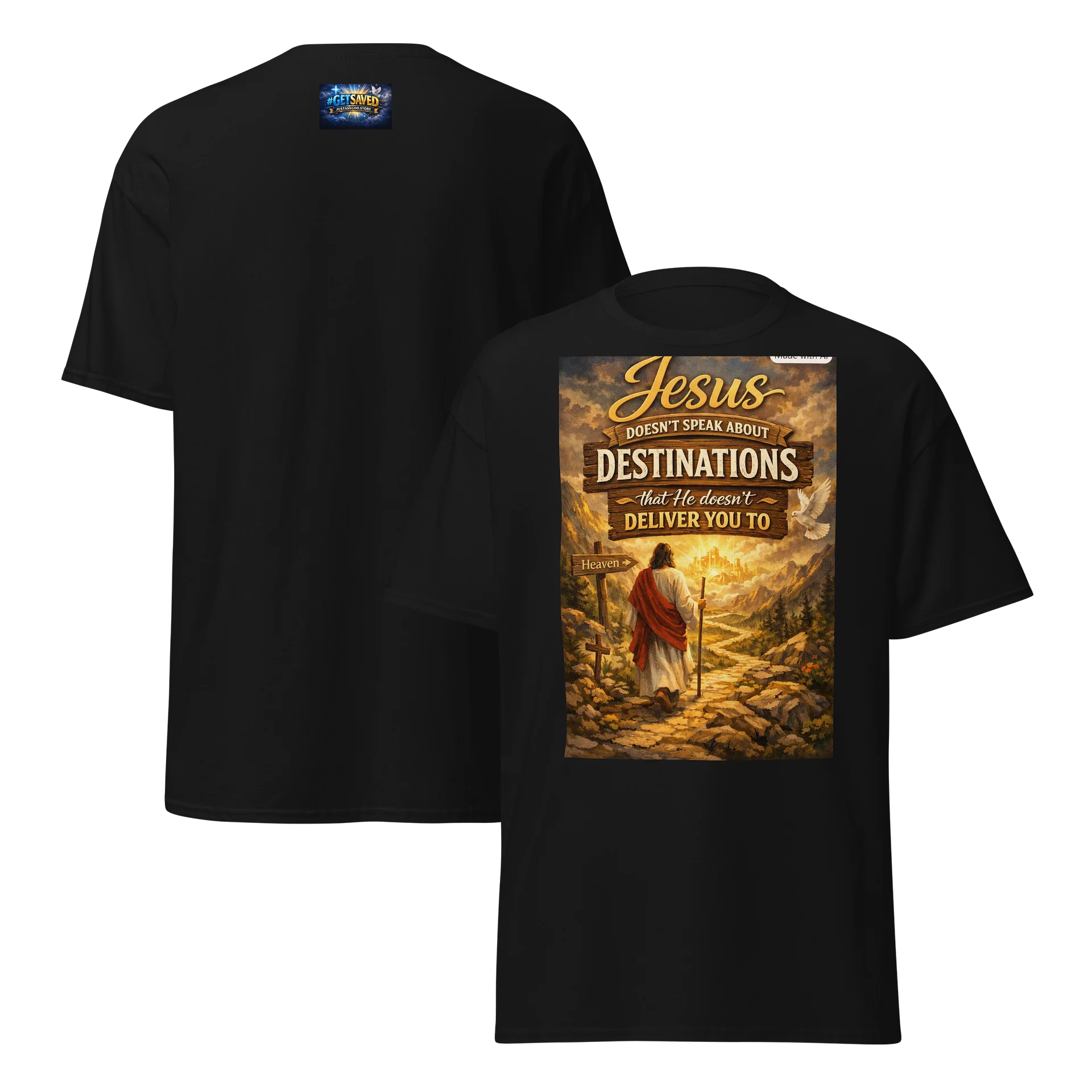 Jesus Leads to Heaven Tee product image (15)