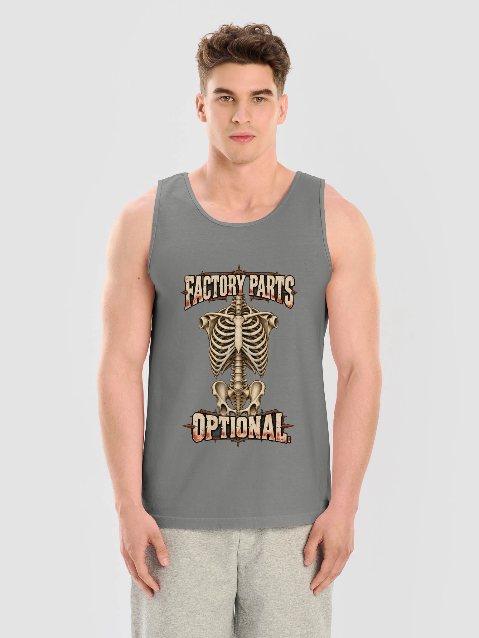 Amputee Tank Top — Factory Parts Optional™ Front & Back | Rebuild Shop product image (4)