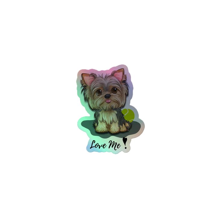 Puppy Love Holographic Sticker Set product image (1)