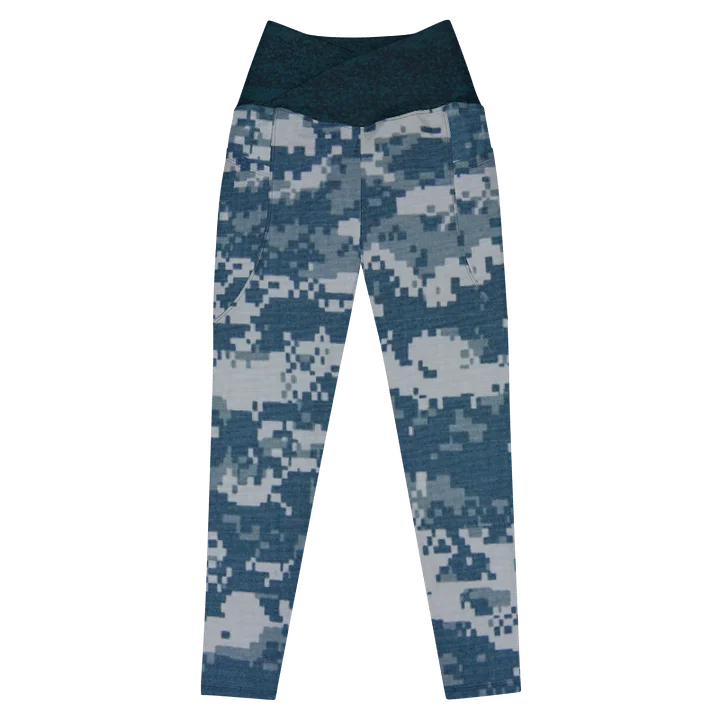 U.S. Navy Camouflage Crossover Leggings product image (1)