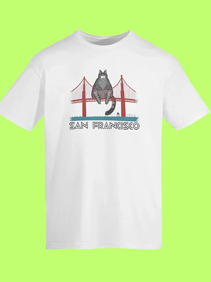 San Francisco Bridge Cat Shirt product image (113)