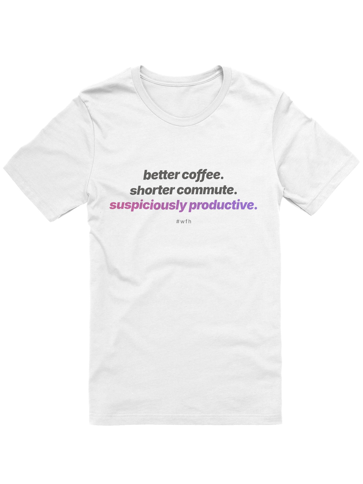 #WFH T-Shirt product image (2)