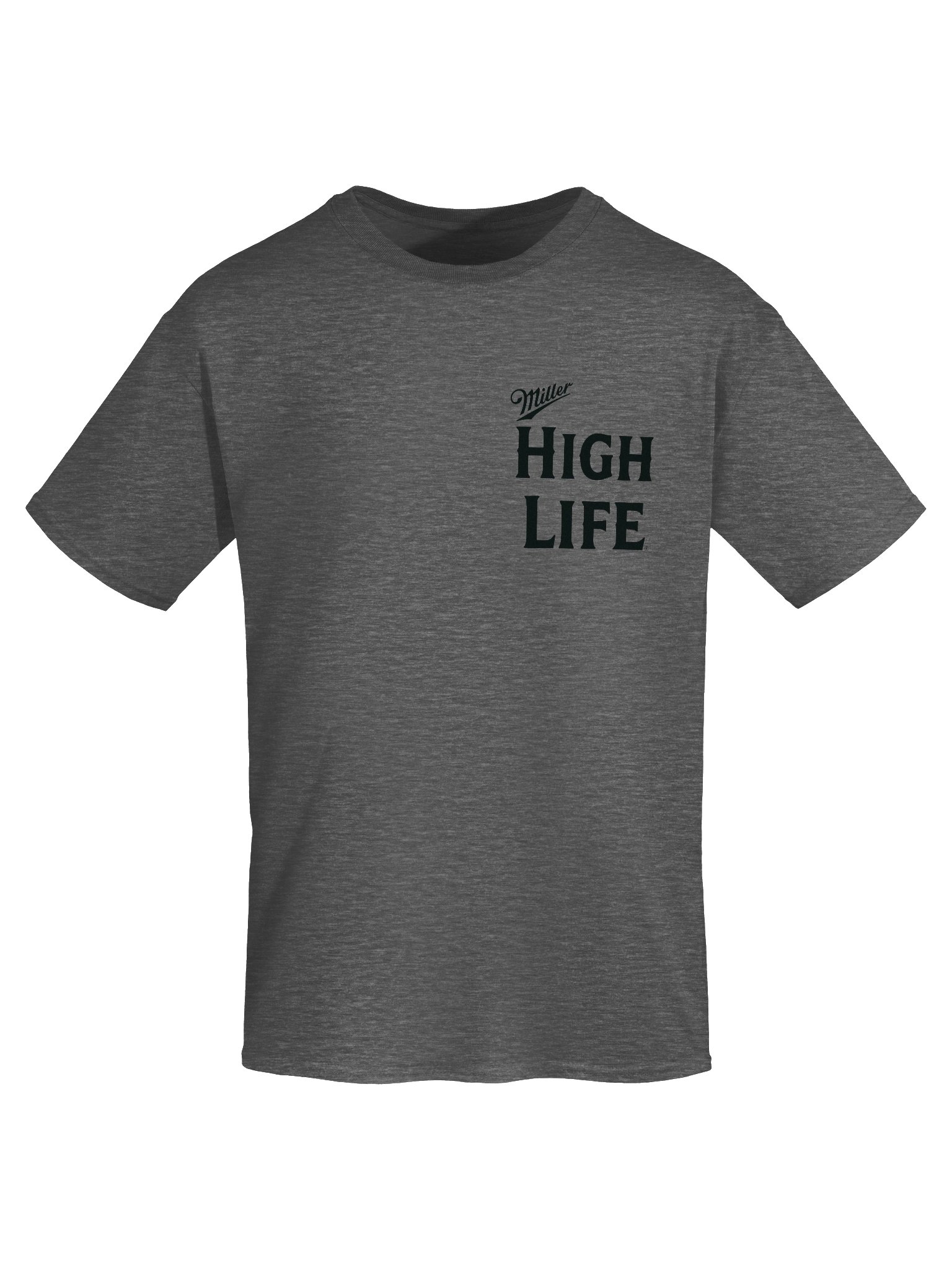 Miller High Life Minimal Black Tee product image (25)