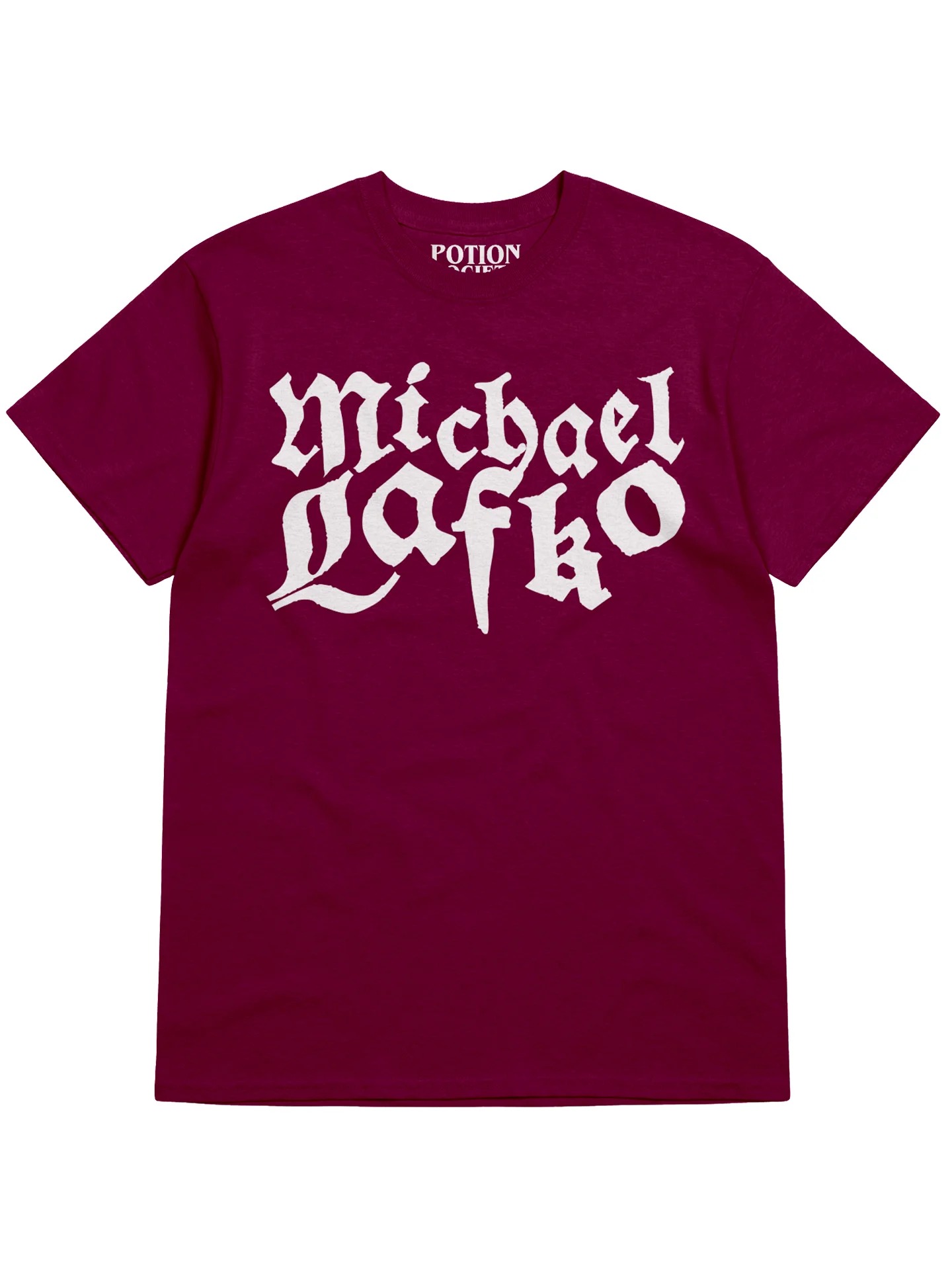 Michael Lafko - "Doodle Monster" T-Shirt (Maroon) product image (1)