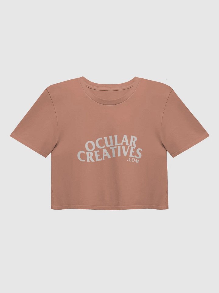 womens ocularcreatives club crop tee product image (2)