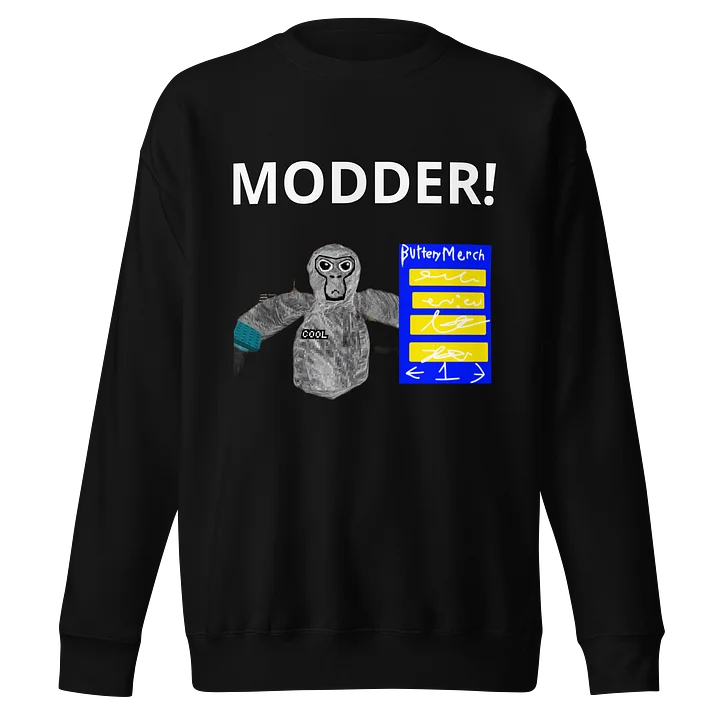 MODDER! Long Sleeve T-Shirt product image (1)