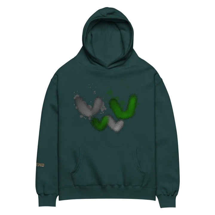 EddyMon Last Hope Graffiti oversized hoodie product image (12)