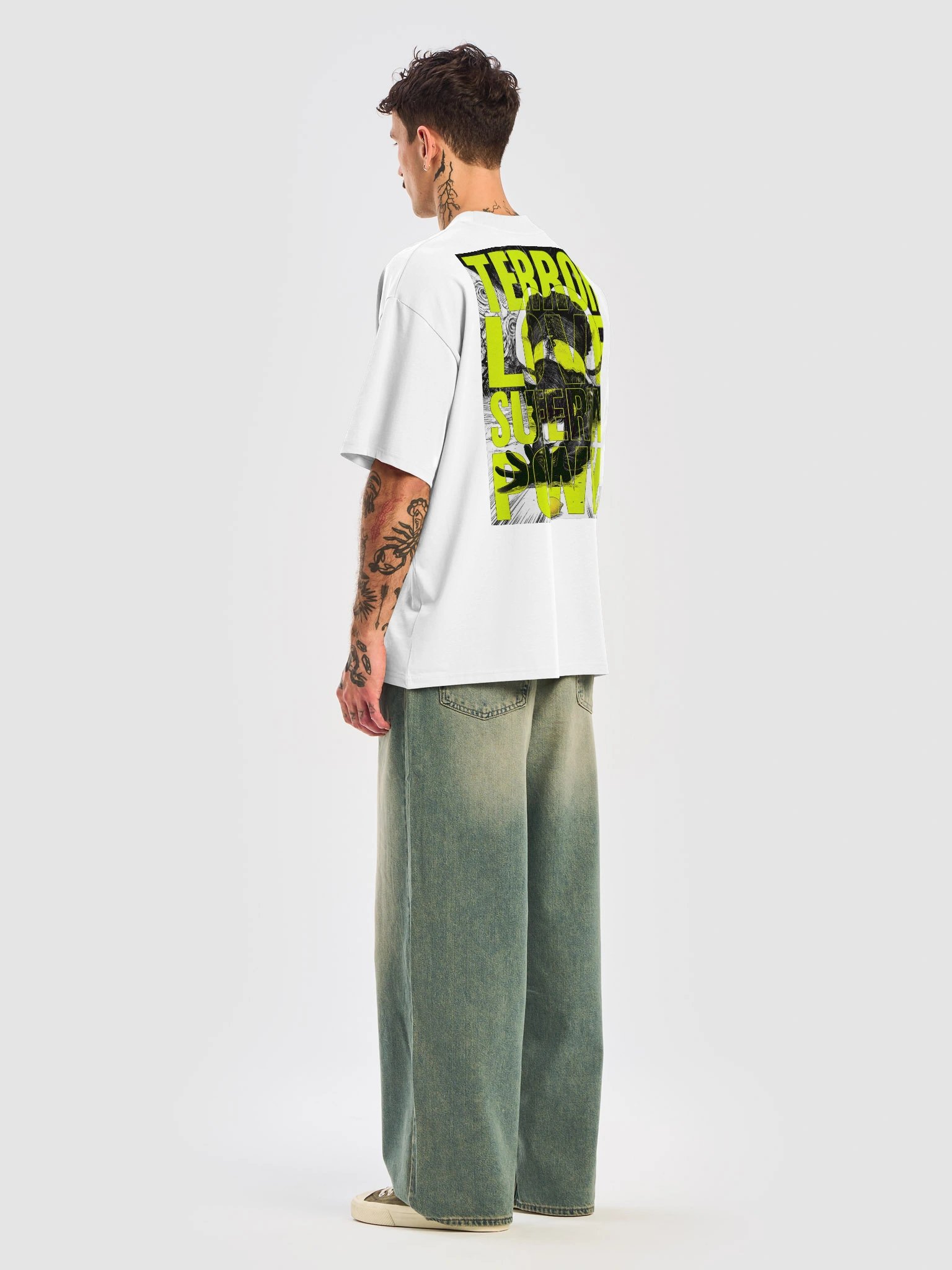 TERROR & LOVE LEMON Organic Oversized Light T-Shirt product image (5)