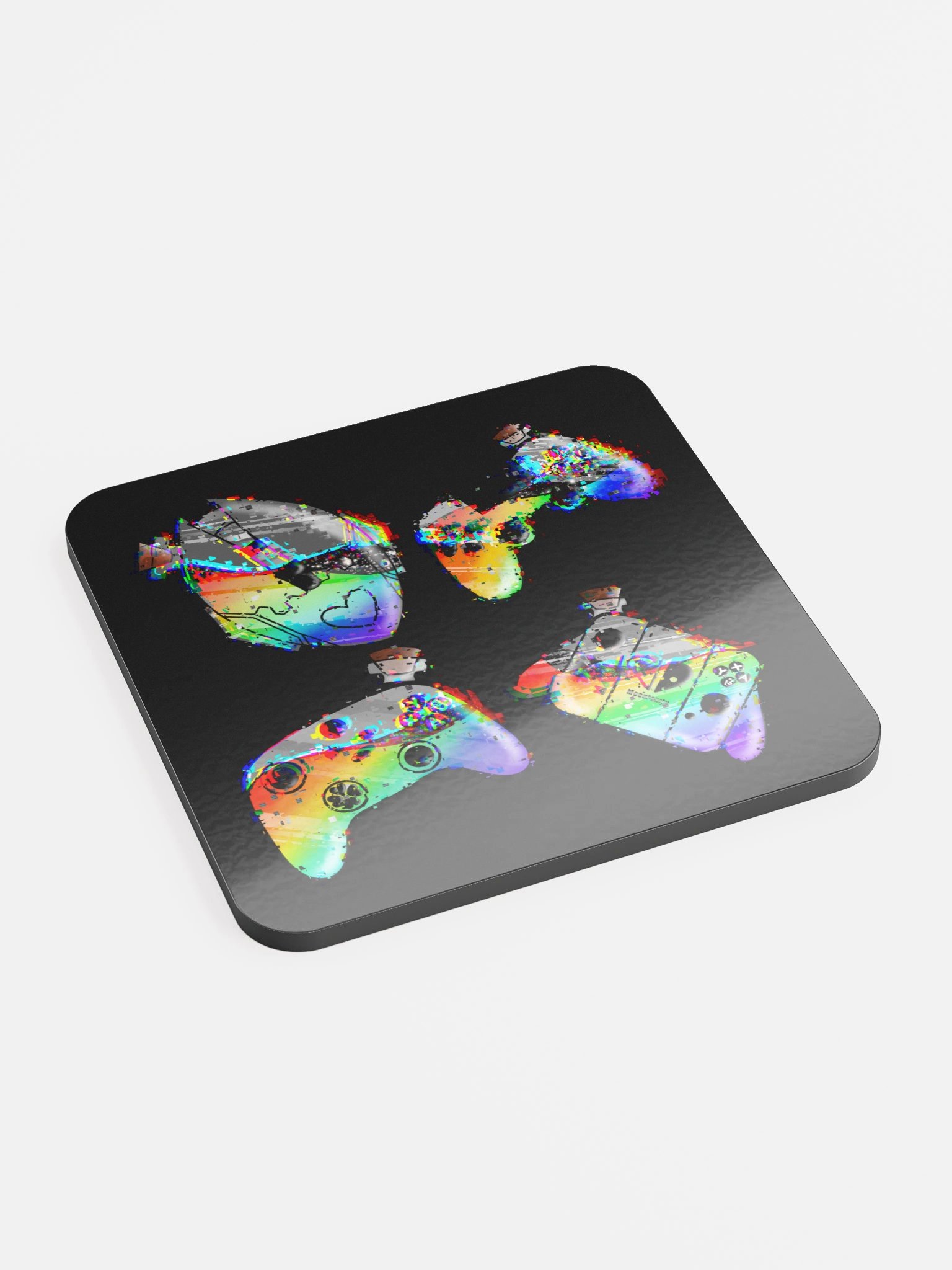 Glitched Controllers Coasters product image (2)