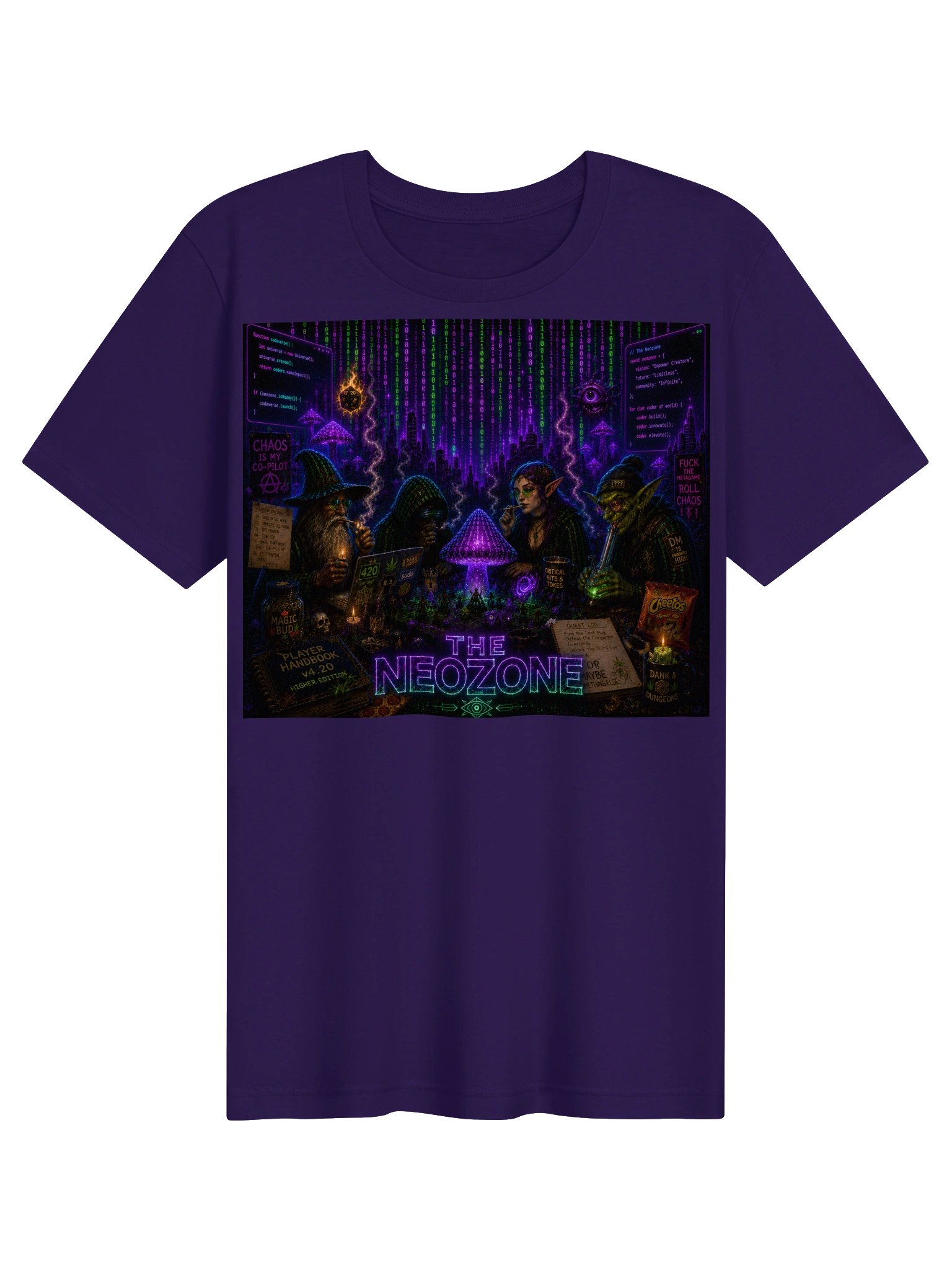 The Neozone Cyberpunk RPG Tee product image (7)