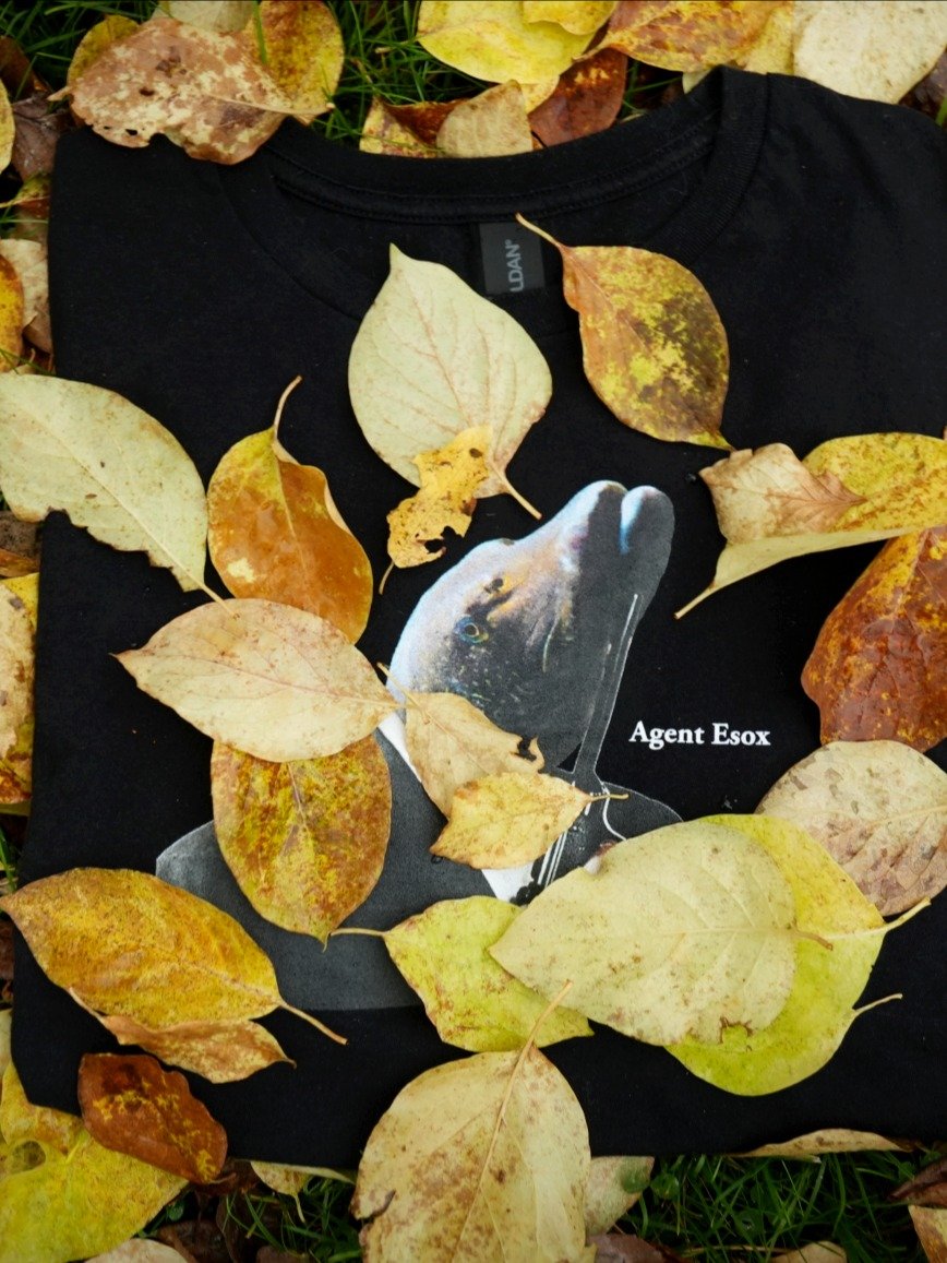 Agent Esox T-shirt Black product image (5)