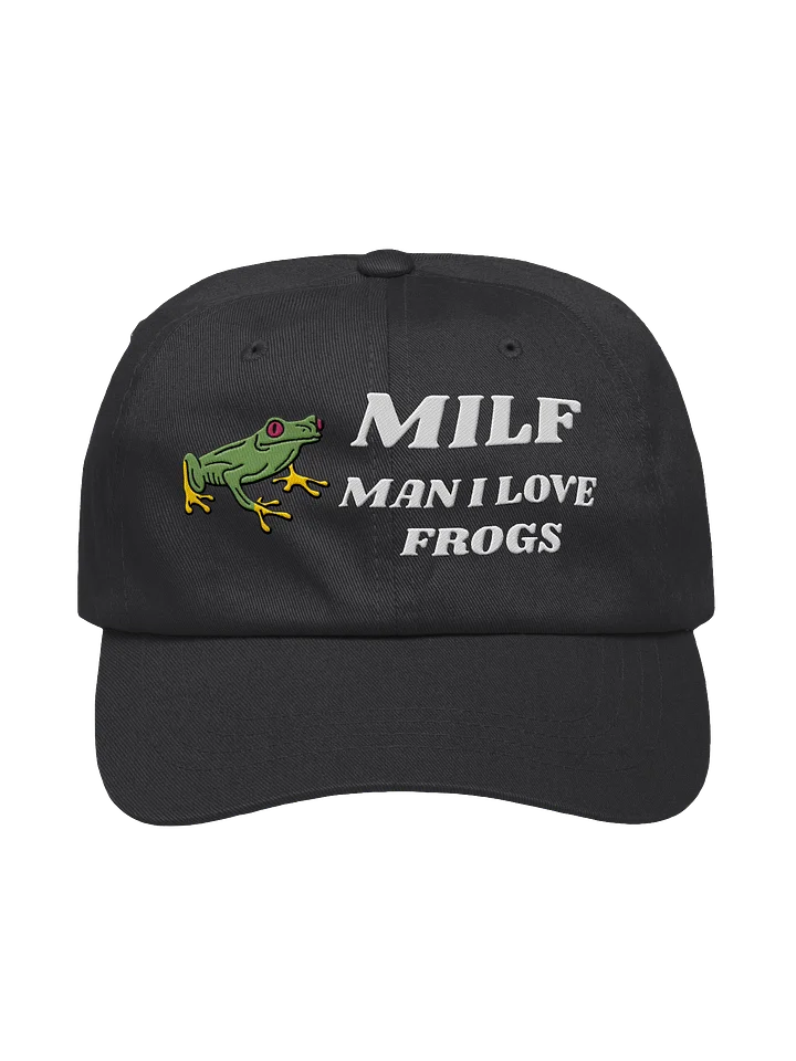 Milf Man I Love Frogs Embroidery Classic Hat product image (5)