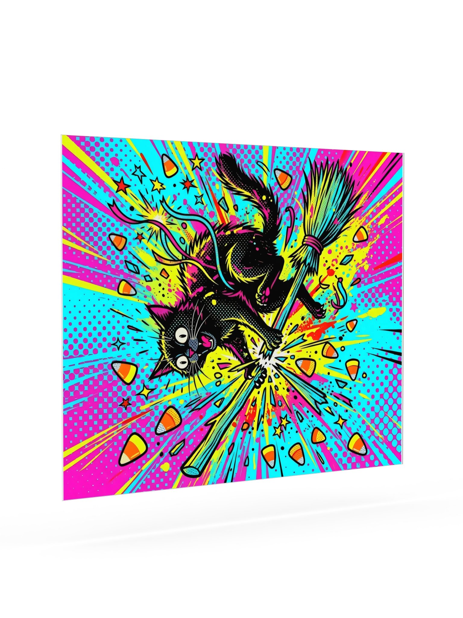Broom Crash Cat Poster product image (21)