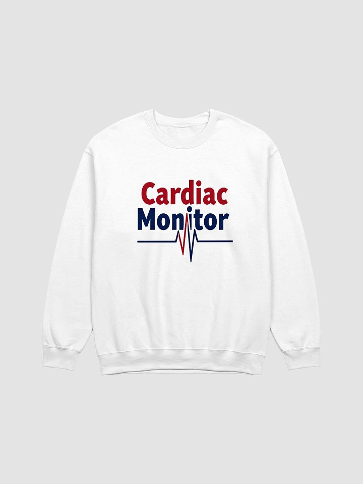 EKG Line Cardiac Monitor Sweatshirt product image (5)