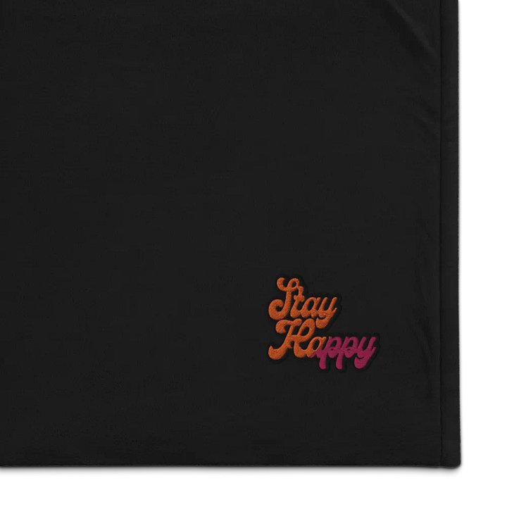 Stay Happy Blanket product image (1)