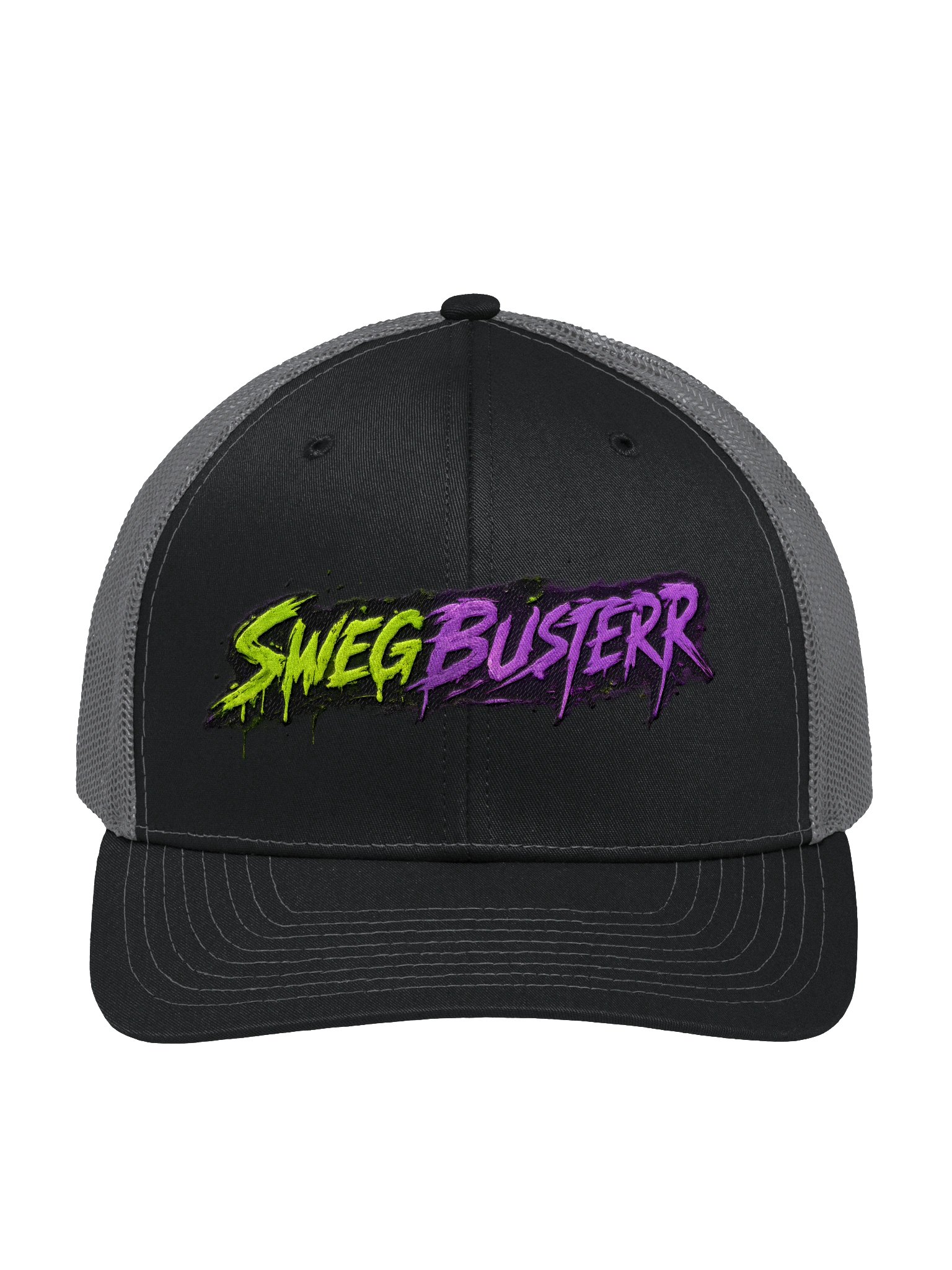 SWEGBUSTERR Neon Graffiti Trucker product image (1)