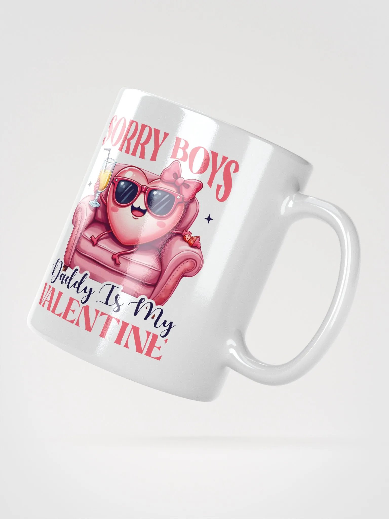 Sorry Boys Valentine Mug product image (2)
