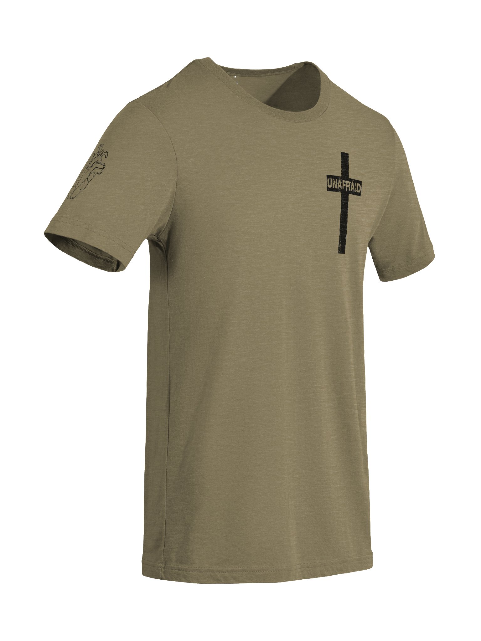 UNAFRAID Warrior Cross T-Shirt product image (9)