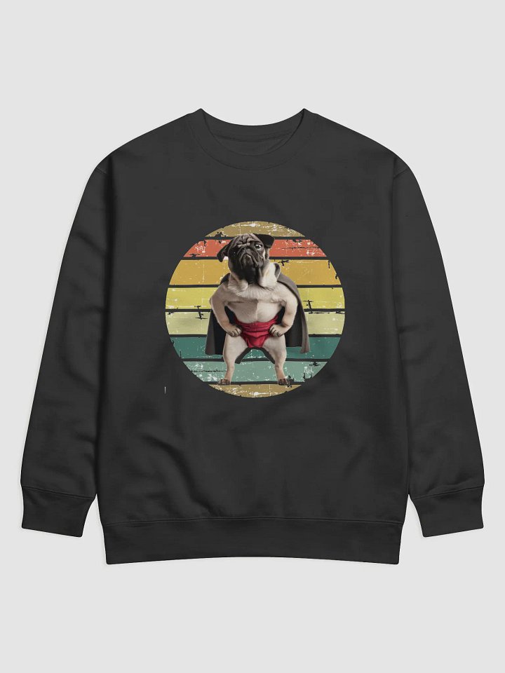 Super Pug Unleashed Sweatshirt product image (6)