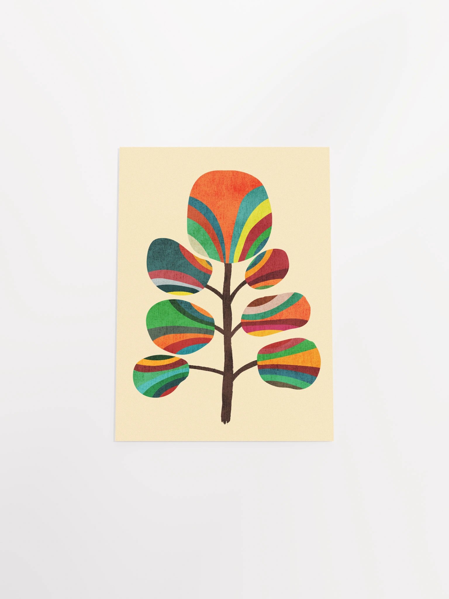 The rainbow tree art print product image (28)