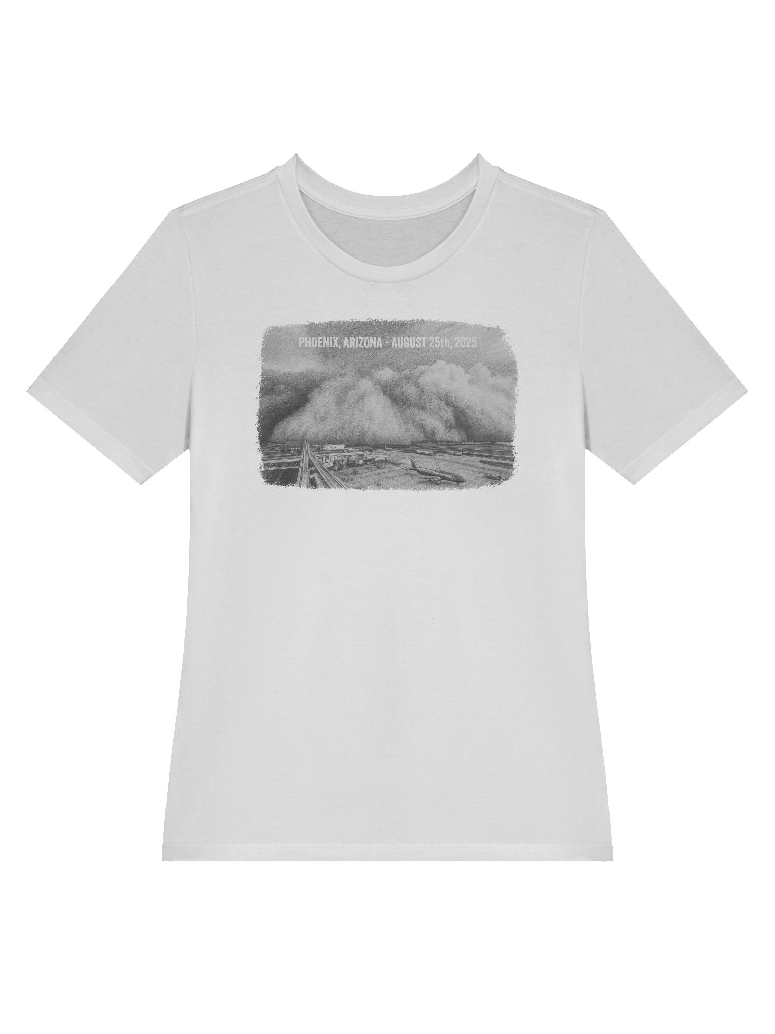 "August 25th, 2025 Haboob" - Women's Relaxed Fit T-Shirt product image (93)