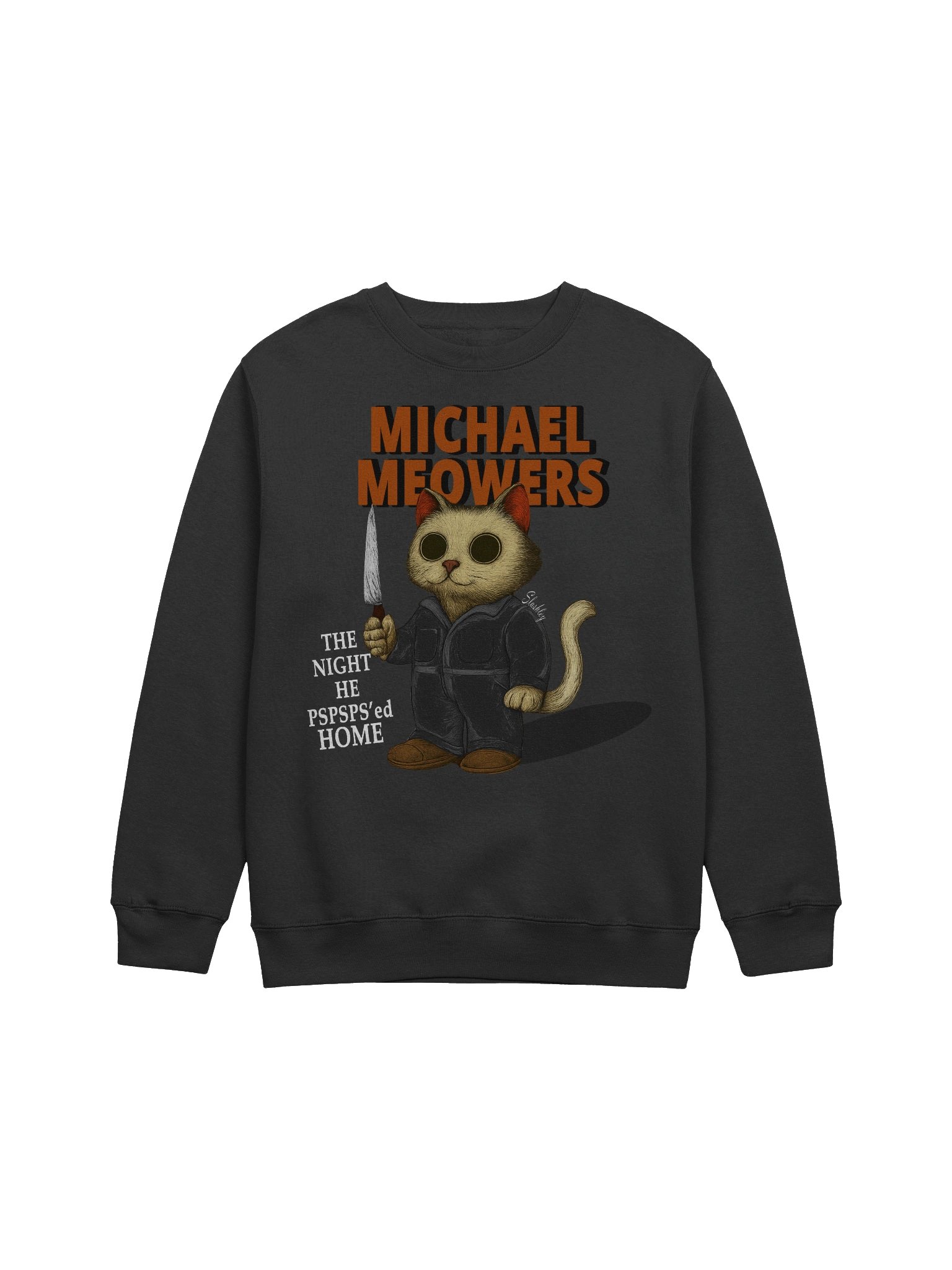 Michael Meowers (dark) CREW product image (1)