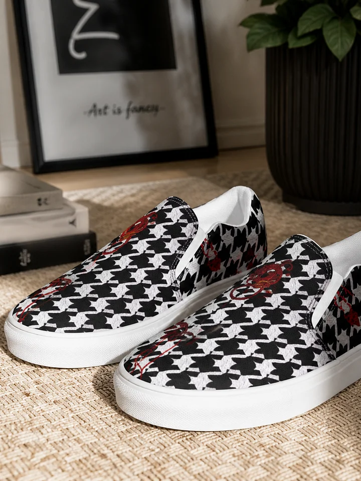 Majestic Houndstooth Royale Canvas Shoe (women's sizes) product image (1)