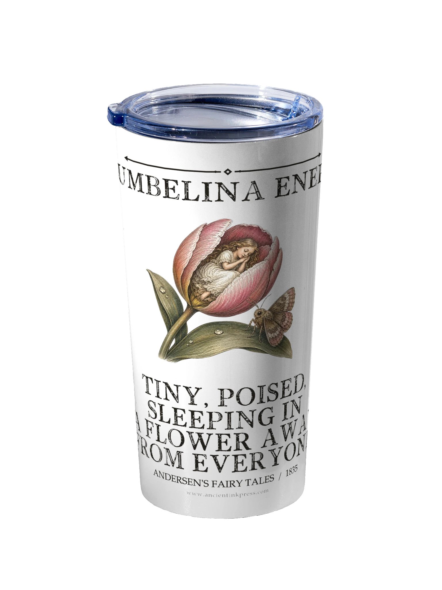 Thumbelina Energy Tiny Poised Sleeping Flower Away -- Andersens Fairy Tales 20oz Tumbler product image (2)