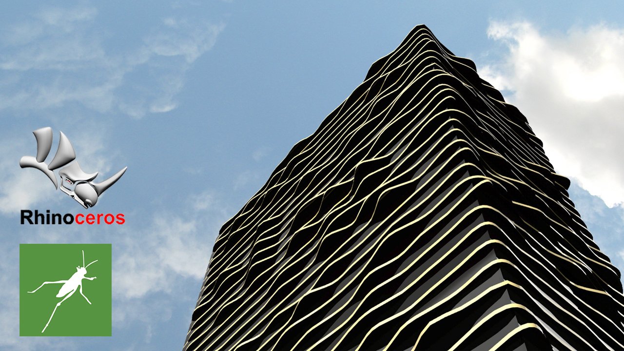 Liquid Architecture Parametric Tower Facade Design Grasshopper Rhino ...