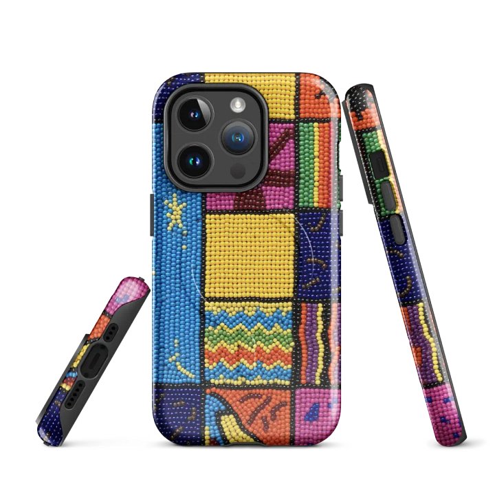 Geometric Mosaic MagSafe® Tough Case product image (3)