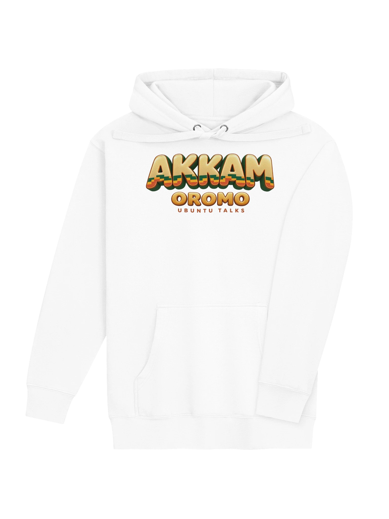 Ubuntu Talks Heritage — AKKAM | Oromo Premium Hoodie product image (7)